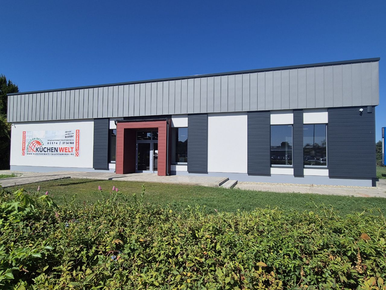 Außenansicht des Küchenwelt Lauchhammer Küchenstudios